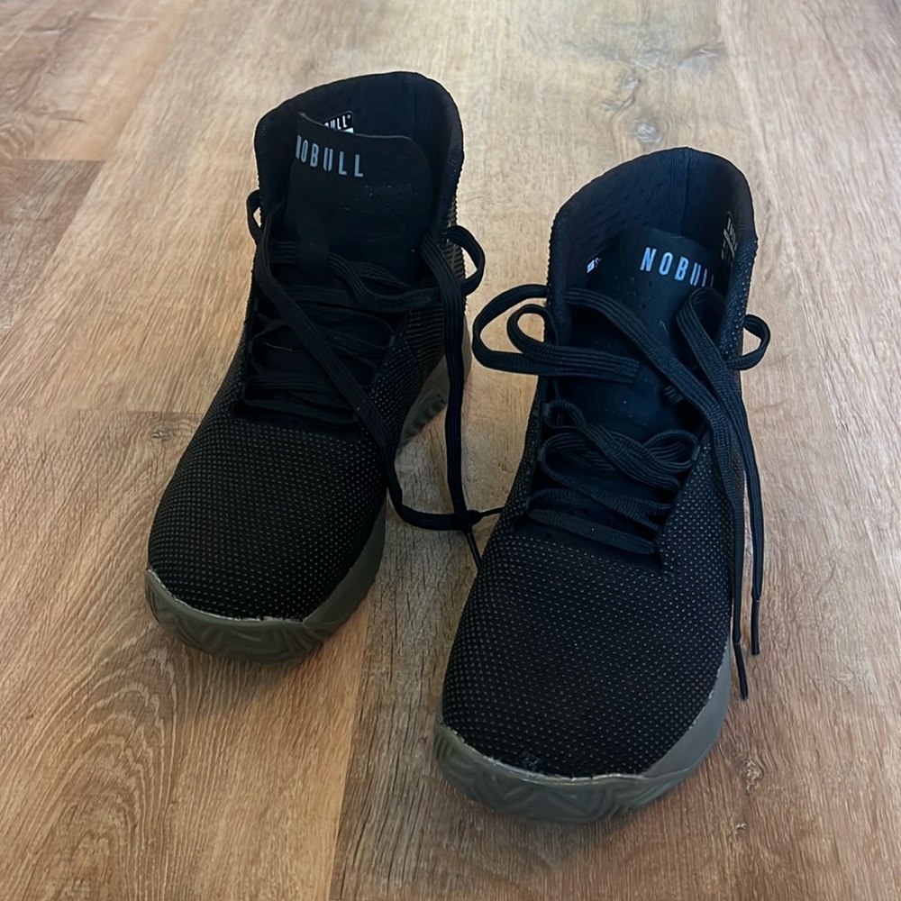 Women’s No Bull impact high-top sneakers.